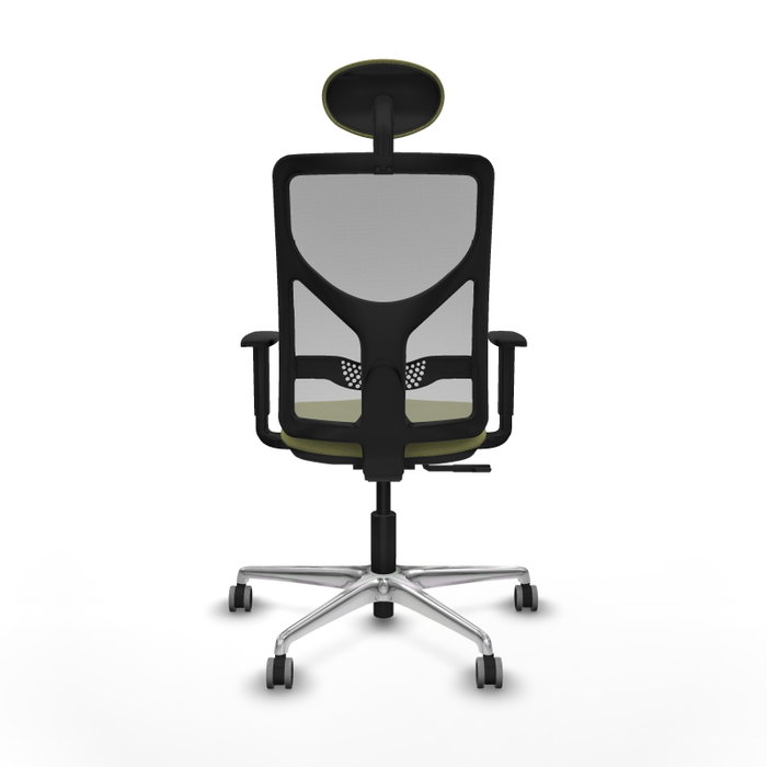 PIQUERAS Y CRESPO Silla de oficina Motilla con mecanismo Sincro, Verde oliva y Gris PIQUERAS Y CRESPO Silla de oficina Motilla con mecanismo Sincro, Verde oliva y Gris