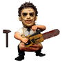 MEZCO TOYZ Figura Leatherface La Matanza de Texas 15cm Articulada con Accesorios