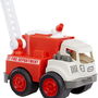 Little Tikes Camión de Bomberos Dirt Diggers 655791 Vehículo de Juguete para Exteriores e Interiores con Escalera Giratoria Extensible