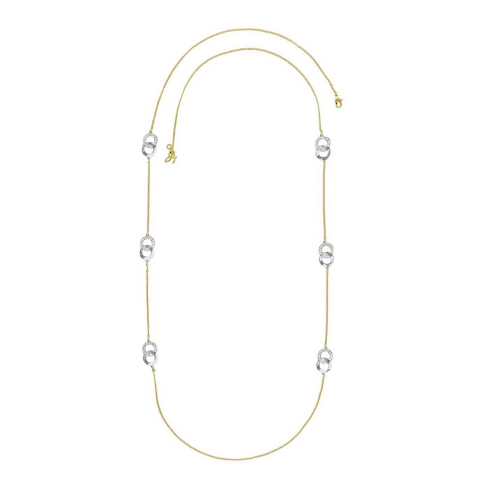 Adore Collar Signature Dorado con Cristales Swarovski Adore Collar Signature Dorado con Cristales Swarovski