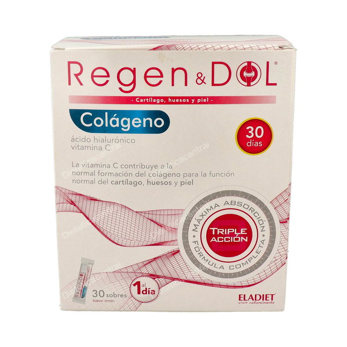 ELADIET Regen & Dol Colágeno Sabor Limón 30 Sobres ELADIET Regen & Dol Colágeno Sabor Limón 30 Sobres