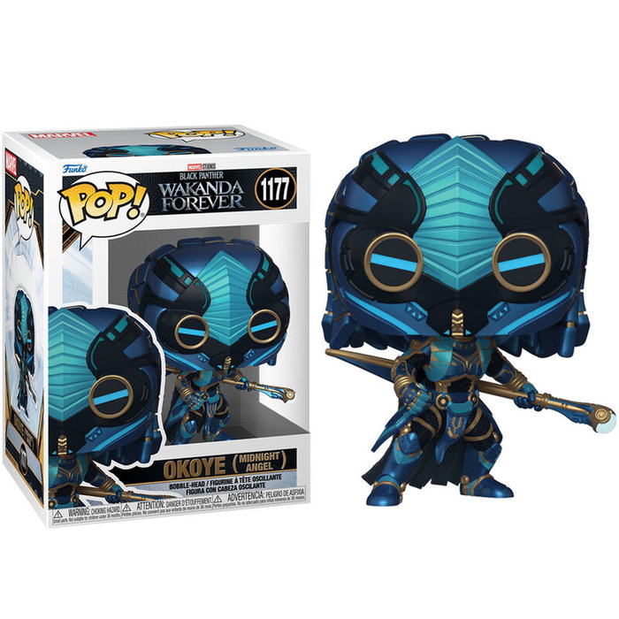 FUNKO Figura POP Marvel Black Panther Wakanda Forever Okoye FUNKO Figura POP Marvel Black Panther Wakanda Forever Okoye