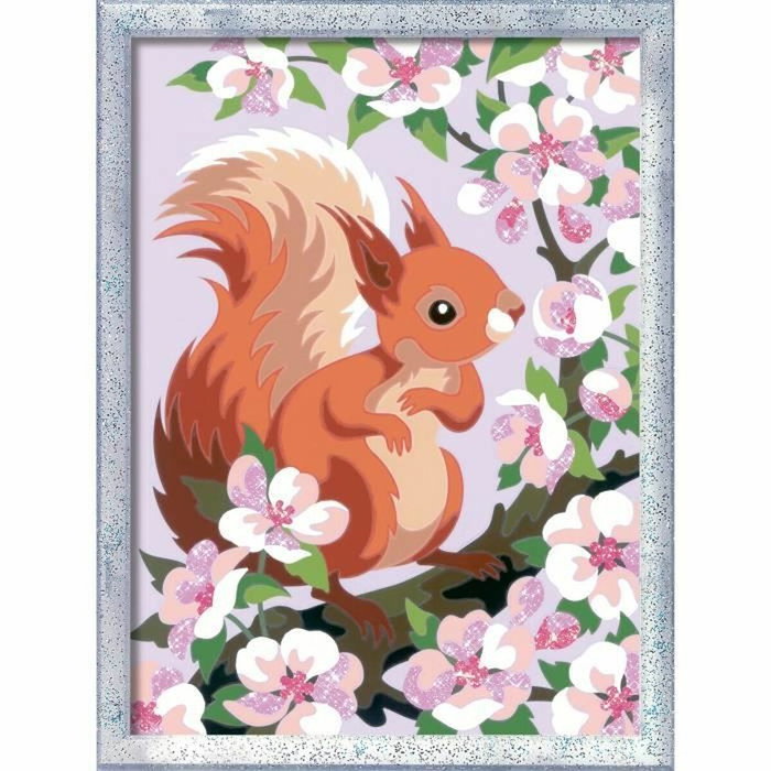 Ravensburger CreArt Kids - Ardilla en primavera (18 x 24 cm)