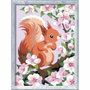 Ravensburger CreArt Kids - Ardilla en primavera (18 x 24 cm)