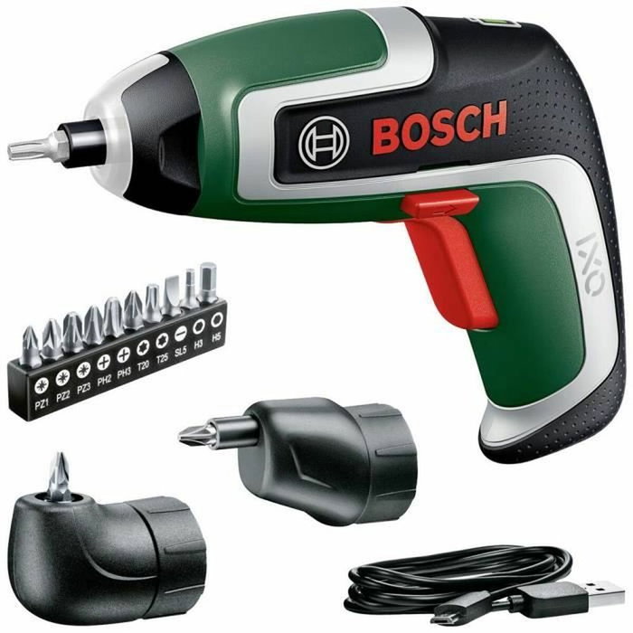Bosch IXO 7 Set destornillador a batería con accesorios Bosch IXO 7 Set destornillador a batería con accesorios