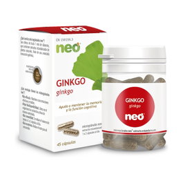 NEO Ginkgo Biloba Microgránulos 200mg 45 Cápsulas
