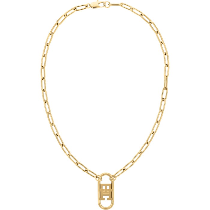Tommy Hilfiger Collar Dorado en Acero Inoxidable Tommy Hilfiger Collar Dorado en Acero Inoxidable