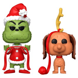 FUNKO Pack de 2 figuras POP! The Grinch - Grinch & Max
