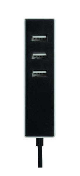 Simon Adaptador 3 conectores USB-A con fijación y cable USB-C de 1,5 m negro Simon Adaptador 3 conectores USB-A con fijación y cable USB-C de 1,5 m negro