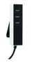 Simon Adaptador 3 conectores USB-A con fijación y cable USB-C de 1,5 m negro