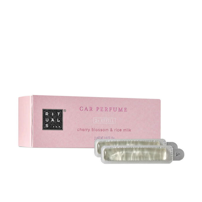 Rituals THE RITUAL OF SAKURA Ambientador Coche Recambio Flor de Cerezo y Leche de Arroz 2 x 3 gr Rituals THE RITUAL OF SAKURA Ambientador Coche Recambio Flor de Cerezo y Leche de Arroz 2 x 3 gr