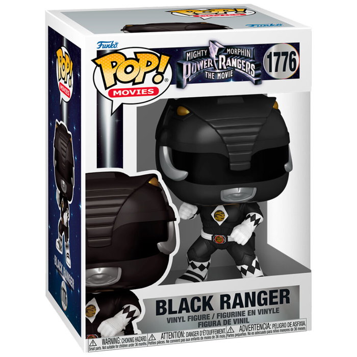 Funko Pop! Movies Black Ranger - Power Rangers: la película