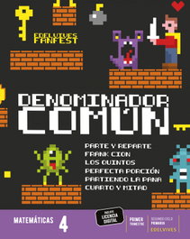 EDELVIVES, MATEMÁTICAS 4ºPRIMARIA FANFEST 2023 (LINEA 2)
