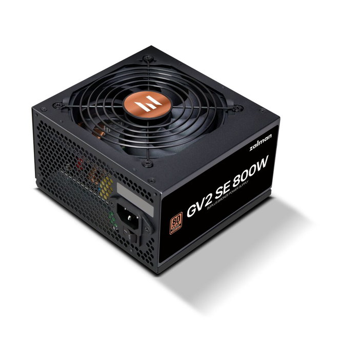 ZALMAN GV2SE Fuente de alimentación 800 W 20+4 pin ATX Negro ZALMAN GV2SE Fuente de alimentación 800 W 20+4 pin ATX Negro