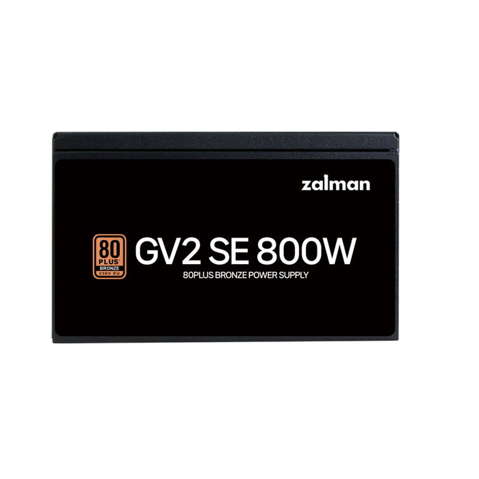 ZALMAN GV2SE Fuente de alimentación 800 W 20+4 pin ATX Negro ZALMAN GV2SE Fuente de alimentación 800 W 20+4 pin ATX Negro