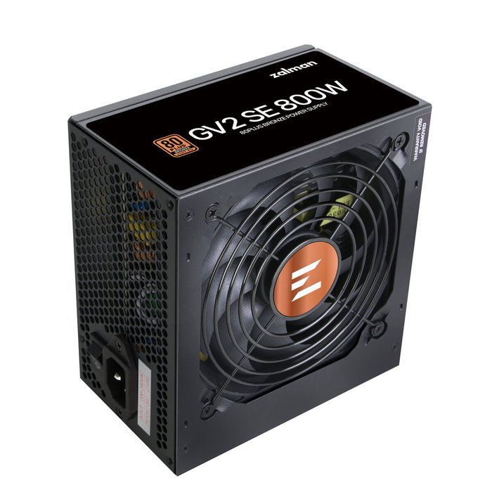 ZALMAN GV2SE Fuente de alimentación 800 W 20+4 pin ATX Negro ZALMAN GV2SE Fuente de alimentación 800 W 20+4 pin ATX Negro