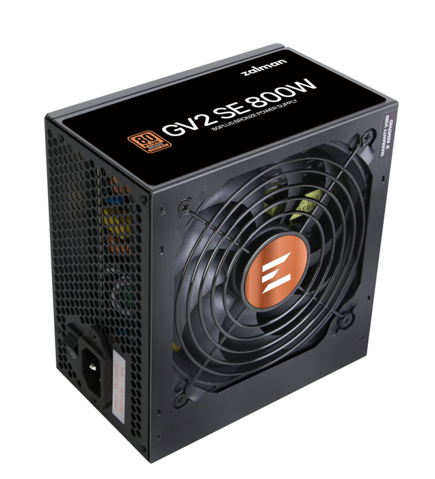 Zalman GV2SE Fuente de Alimentación 800W 80 PLUS Bronze ATX Negro