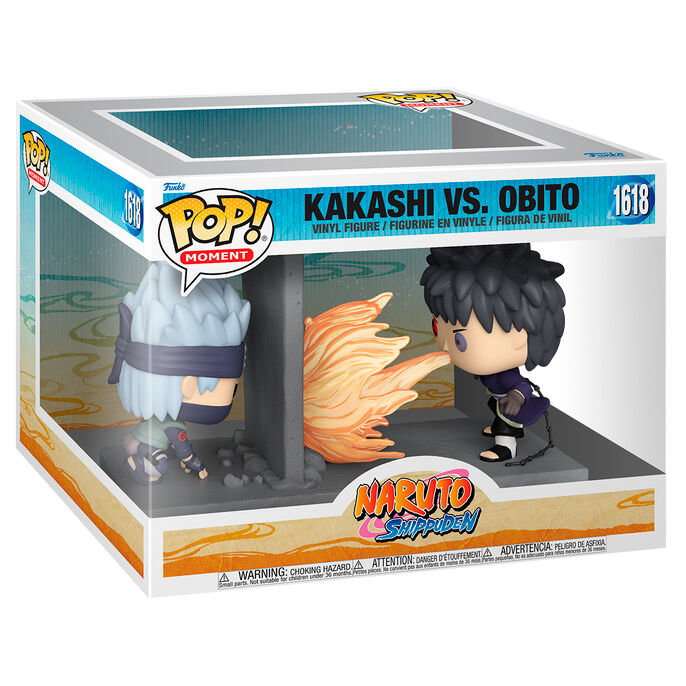 Funko Pop Moment Naruto Shippuden Kakashi vs Obito Uchiha 80256