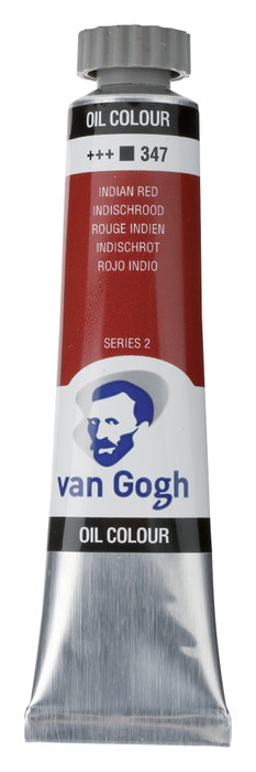 Van Gogh Colores al óleo Rojo Indio 347 Tubo 20 ml Van Gogh Colores al óleo Rojo Indio 347 Tubo 20 ml