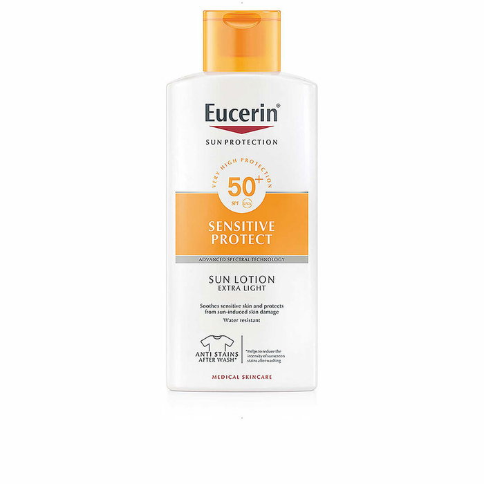 Eucerin SUN SENSITIVE PROTECT SPF50+ Loción Ultraligera 400 ml Eucerin SUN SENSITIVE PROTECT SPF50+ Loción Ultraligera 400 ml
