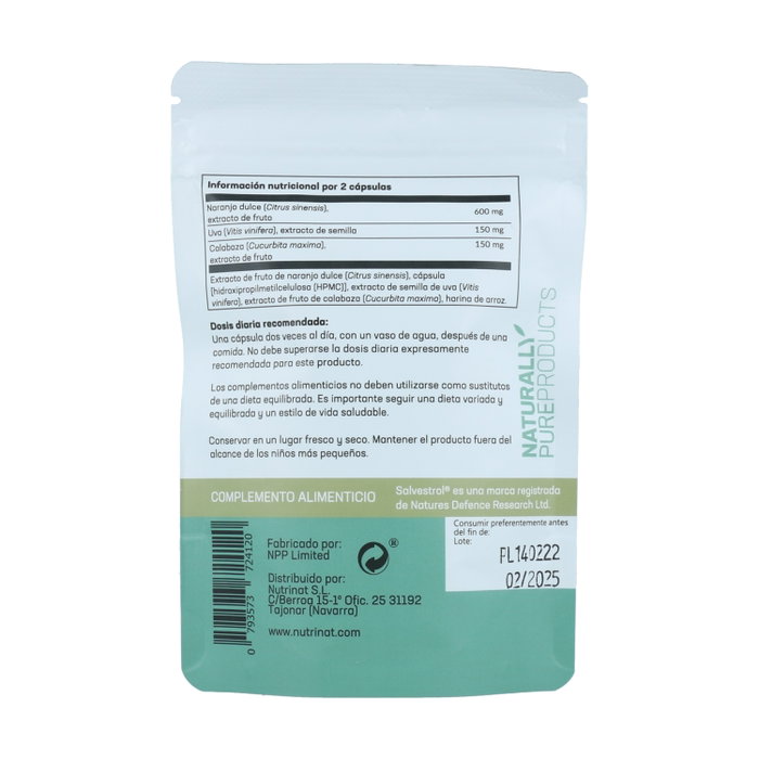 Salvestrol Platinum 60 cápsulas