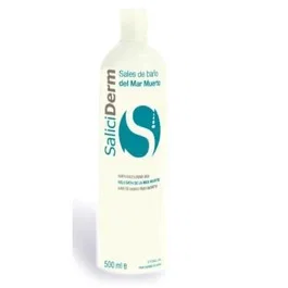 CAREDERM Saliciderm Sales de Baño Mar Muerto - Gel de Ducha y Exfoliante - 500 ml