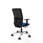PIQUERAS Y CRESPO Silla de oficina Haches con mecanismo Sincro/Traslack Azul y Negro