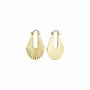 Rosefield Pendientes Sunray Hoops JSHG-J260 Dorado