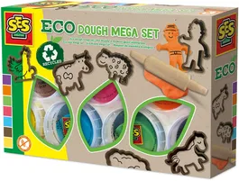 Ses Creative SEC8710341249199 Kit de Masa de Modelado Gigante Ecológico (7x90 g con Herramientas)