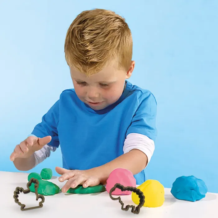 Ses Creative SEC8710341249199 Kit de Masa de Modelado Gigante Ecológico (7x90 g con Herramientas)