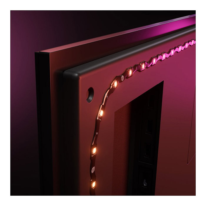 Nanoleaf Kit de tira de luces y espejo de pantalla 4D V2 Negro