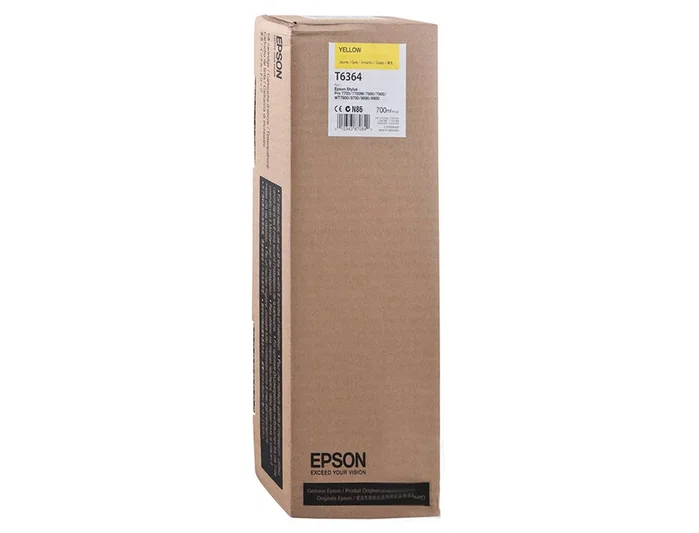 Epson Stylus Photo 7900/9900 - Cartucho de Tinta Original de Alta Capacidad Color Amarillo para Impresora Ink-jet