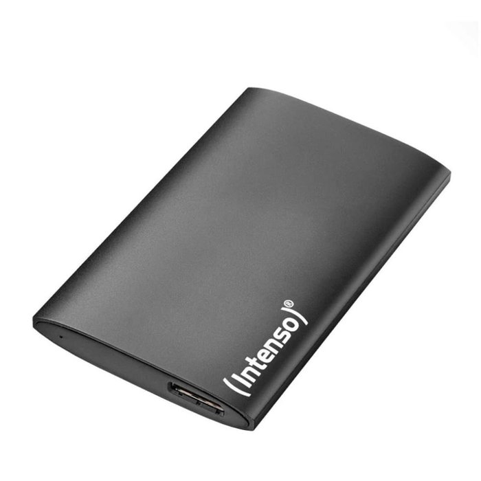 Intenso Disco Duro Externo SSD, 1 TB, USB 3.2 Gen 1, Hasta 500 MB/s, Aluminio, para Windows y Mac
