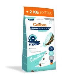 Calibra Dog Expert Nutrition Sensitive Salmon 12 kg + 2 kg
