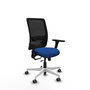 PIQUERAS Y CRESPO Silla de oficina Zulema Azul y Negro