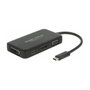 DeLOCK 63929 Adaptador de vídeo externo USB 2.0 Type-C Negro