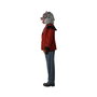 Disfraz de Hombre Lobo Adulto con Camisa a Cuadros Rasgada y Pantalón - Gris - Tallas XS-S