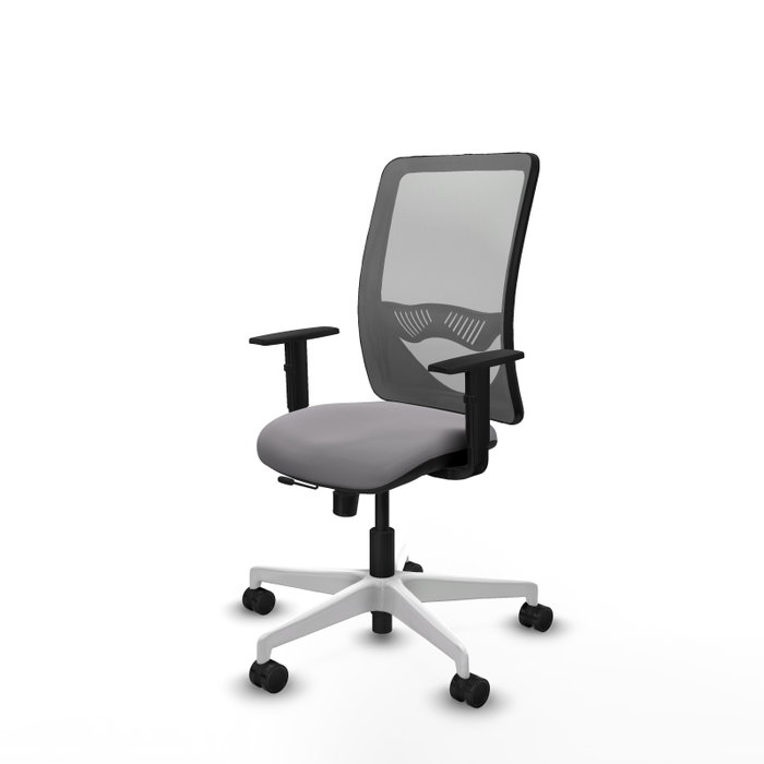 PIQUERAS Y CRESPO Silla de oficina Zulema Gris con Mecanismo Sincro/Traslack PIQUERAS Y CRESPO Silla de oficina Zulema Gris con Mecanismo Sincro/Traslack