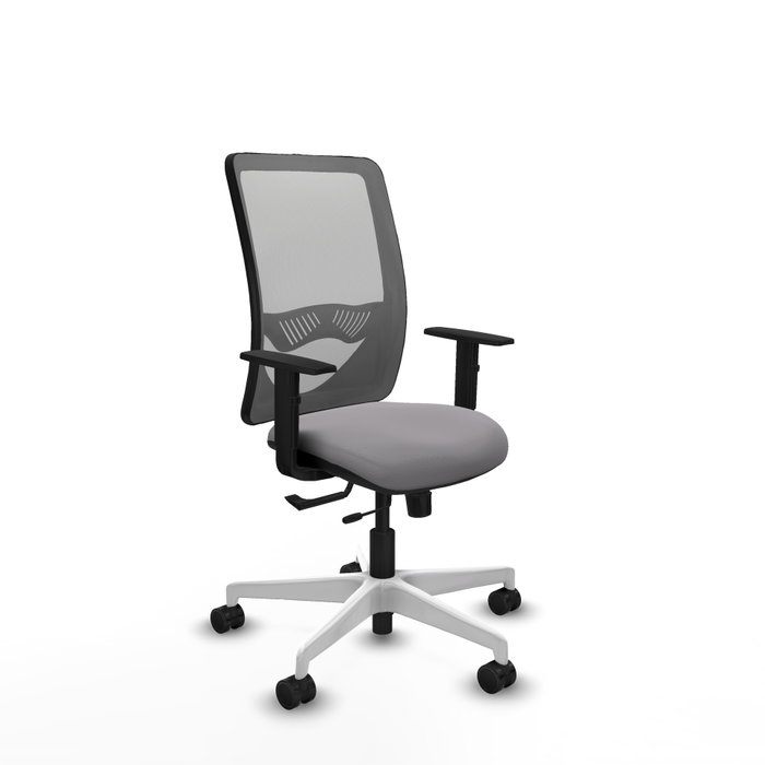 PIQUERAS Y CRESPO Silla de oficina Zulema Gris con Mecanismo Sincro/Traslack PIQUERAS Y CRESPO Silla de oficina Zulema Gris con Mecanismo Sincro/Traslack