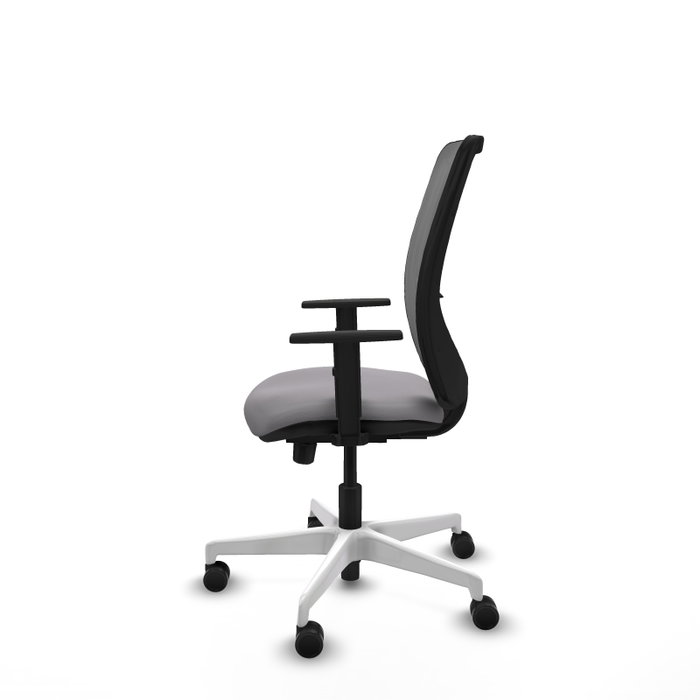 PIQUERAS Y CRESPO Silla de oficina Zulema Gris con Mecanismo Sincro/Traslack PIQUERAS Y CRESPO Silla de oficina Zulema Gris con Mecanismo Sincro/Traslack
