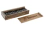 DKD Home Decor Set de Dominó de 2 Piezas en Resina y MDF Natural/Negro
