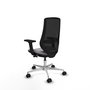 PIQUERAS Y CRESPO Silla de oficina Mardos Gris/Negro con mecanismo Sincro/Traslack