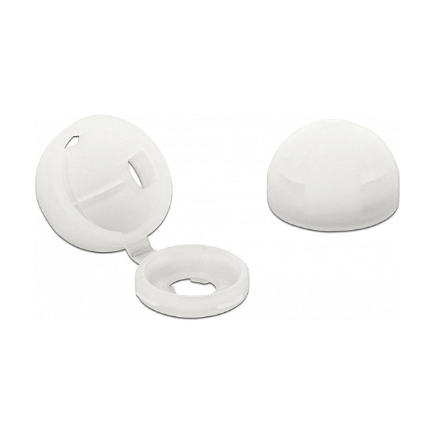 DeLOCK Tapón protector para tornillo M4, 10 piezas