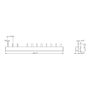 Siemens 5ST3624 Barra de colectores 10qmm 3Ph./N+8xFase