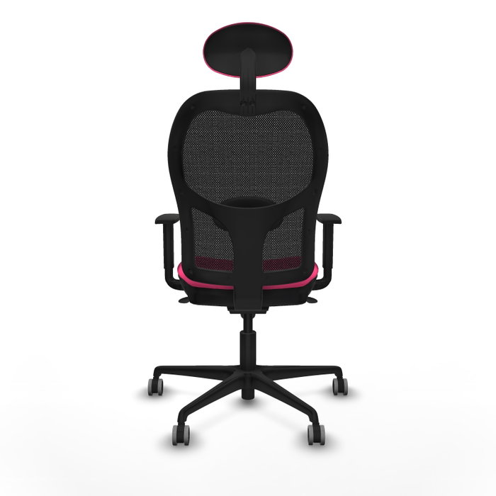 PIQUERAS Y CRESPO Silla de oficina Jorquera Rosa y Negra PIQUERAS Y CRESPO Silla de oficina Jorquera Rosa y Negra