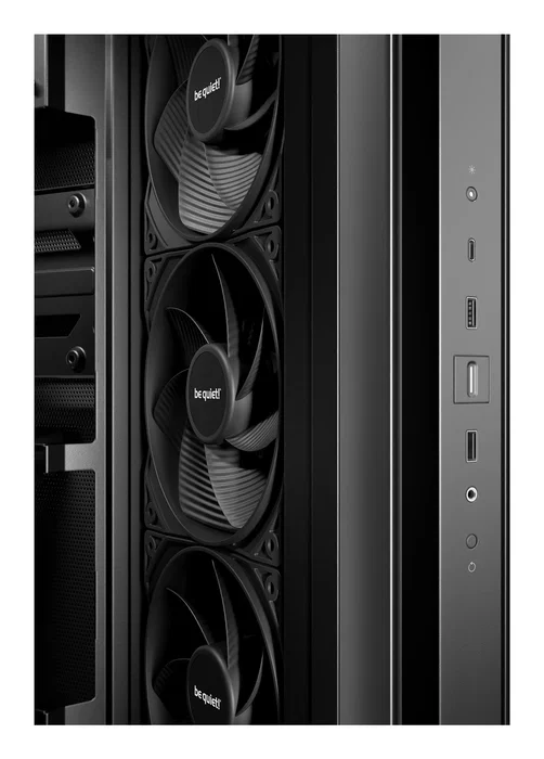 be quiet! Light Base 500 Caja PC Torre Media Gaming ATX Ventana Lateral ARGB Negro Sin Fuente Ref. BGW83