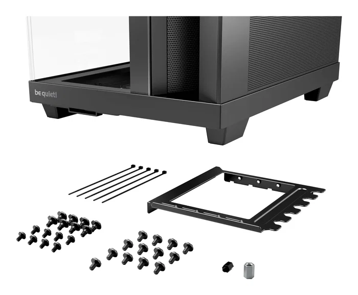 be quiet! Light Base 500 Caja PC Torre Media Gaming ATX Ventana Lateral ARGB Negro Sin Fuente Ref. BGW83