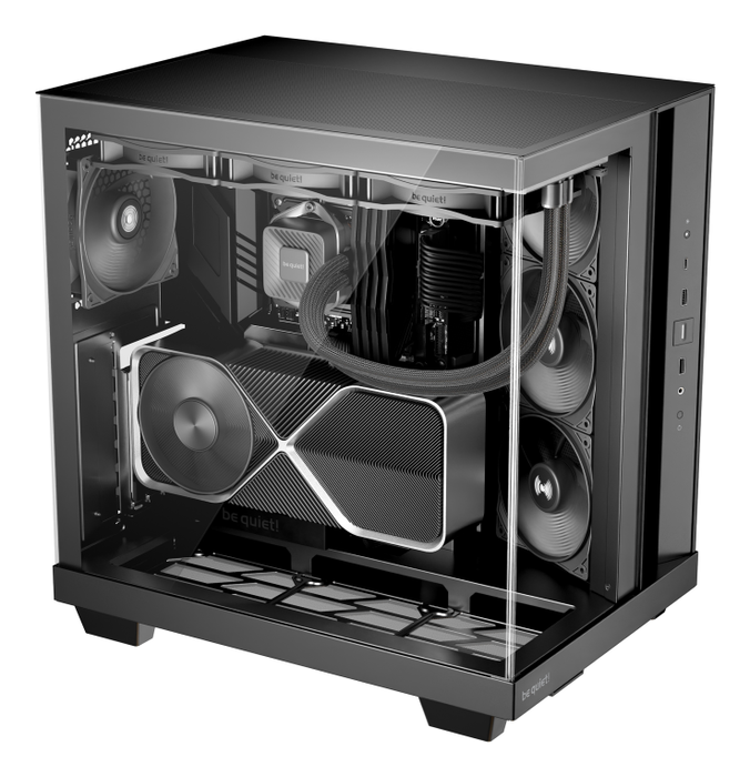 be quiet! Light Base 500 Midi Tower PC Negro para Juego