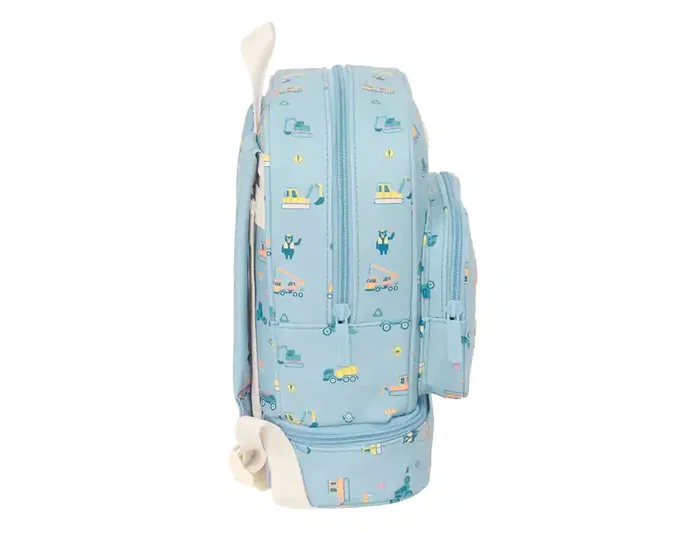 Safta Mochila infantil preescolar con asas, dimensiones 280x220x80 mm, colección Safta preescolar