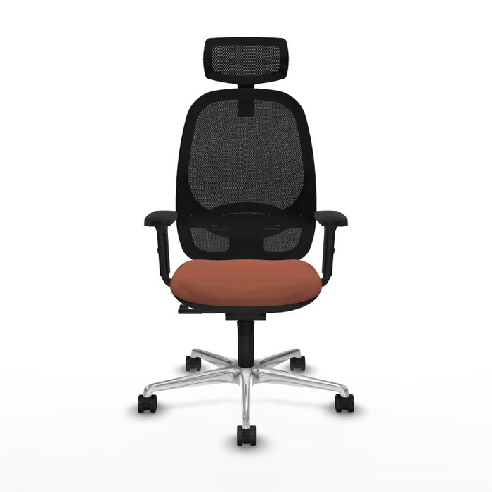 PIQUERAS Y CRESPO Silla de oficina Cilanco con mecanismo Sincro, Marrón y Negro PIQUERAS Y CRESPO Silla de oficina Cilanco con mecanismo Sincro, Marrón y Negro